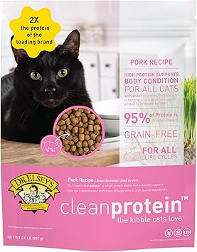 Dr. Elsey's cleanprotein Pork Cat Kibble 2 lb. Bag