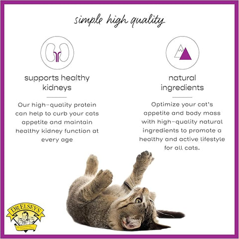 Dr. Elsey's cleanprotein Original Rabbit & Turkey Recipe Wet Cat Food, 5.3oz Cans (Pack of 24)